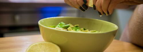 сыроедный оливье. Шаг 5