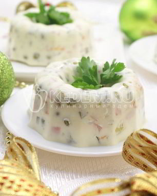 Заливное Оливье