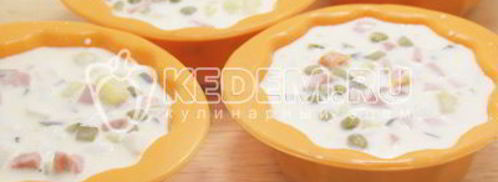 заливное оливье. Шаг 8