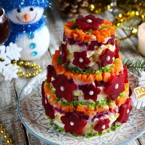 Новогодние салаты