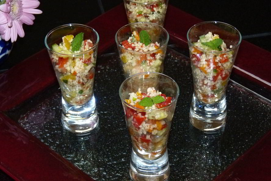 Рецепт порционного салата табуле