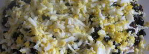 салат дамский каприз с черносливом. Шаг 10