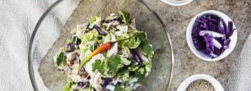 салат из курицы без майонеза. Шаг 4