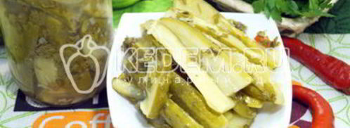 салат из огурцов пальчики оближешь. Шаг 11