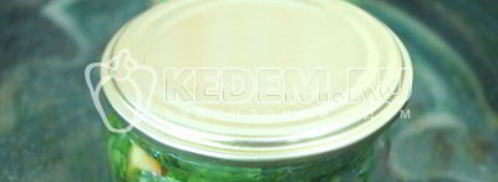 салат из огурцов пальчики оближешь. Шаг 10