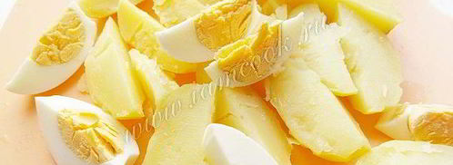 салат из семги с помидорами. Шаг 7