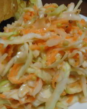 Салат из сырых овощей Коулсло