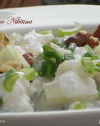 Салат из цветной капусты с творогом