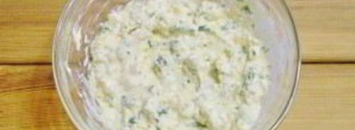 салат из творога с зеленью. Шаг 6