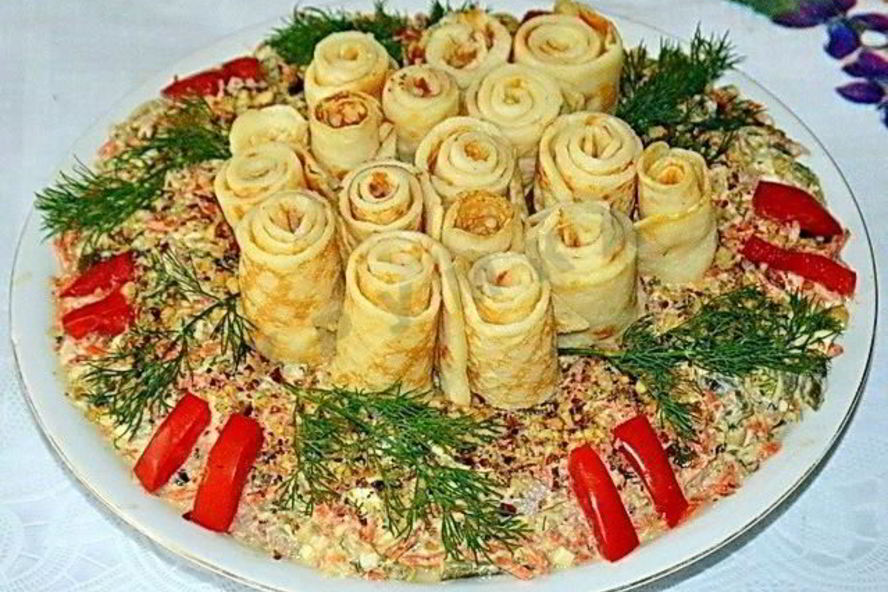 Рецепт салата кояш