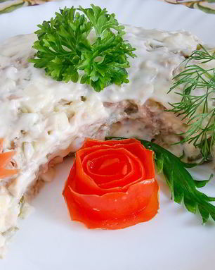 Салат Кукареку