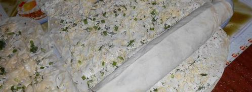 рулет из лаваша мимоза. Шаг 4