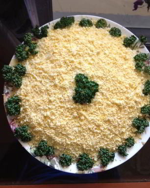 Салат Мимоза классический