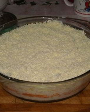 Салат Мимоза с сайрой