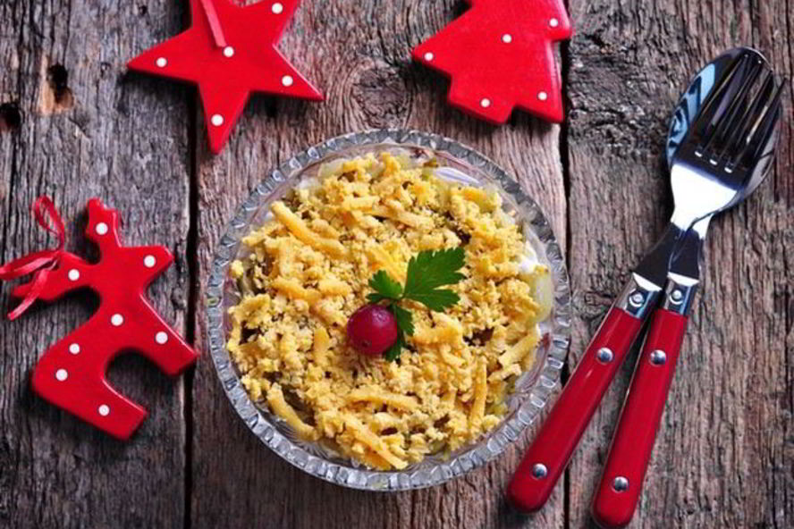 Рецепт салата мимоза со шпротами