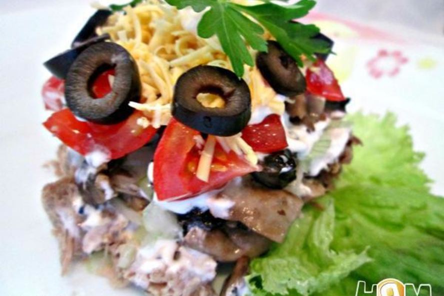 Рецепт салата мясо по-французски