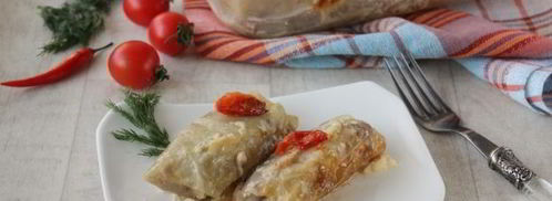 голубцы под шубой в духовке. Шаг 11