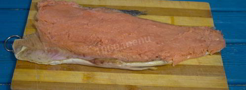 горбуша под шубой в духовке. Шаг 2