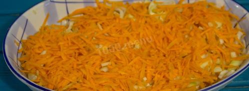 горбуша под шубой в духовке. Шаг 11