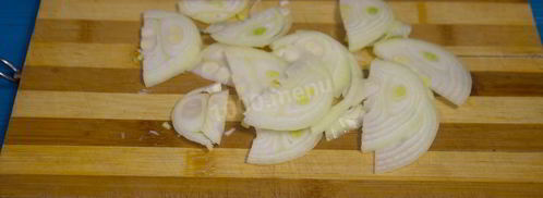 горбуша под шубой в духовке. Шаг 4