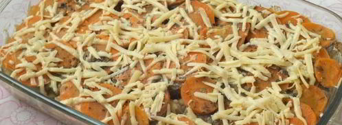 картошка под шубой в духовке. Шаг 9