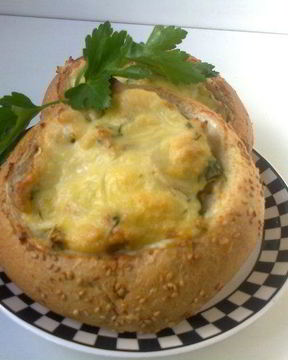 Куриная грудка в гнезде под шубой