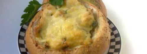 куриная грудка в гнезде под шубой. Шаг 9