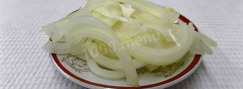 куриное мясо под шубой в духовке. Шаг 4