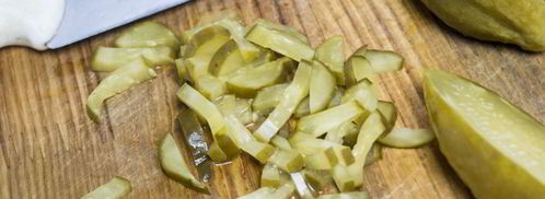 салат грибы под шубой. Шаг 5