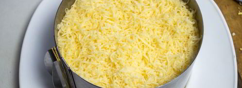 салат грибы под шубой. Шаг 10