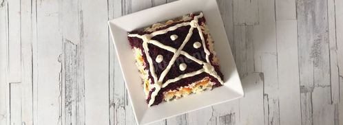 салат рыба под шубой. Шаг 10