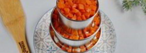 салат-торт селедка под шубой. Шаг 10