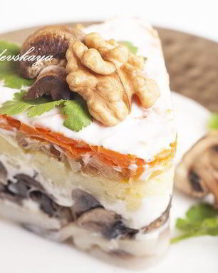 Сельдь под Лисьей шубкой