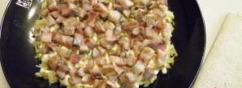 сельдь под шубой. Шаг 3