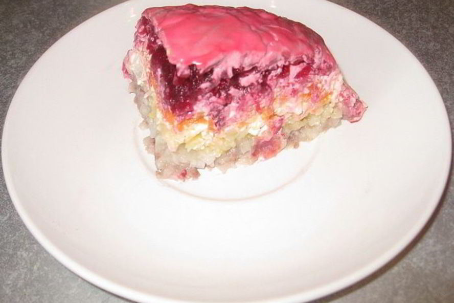 Рецепт селедки под шубой нежная