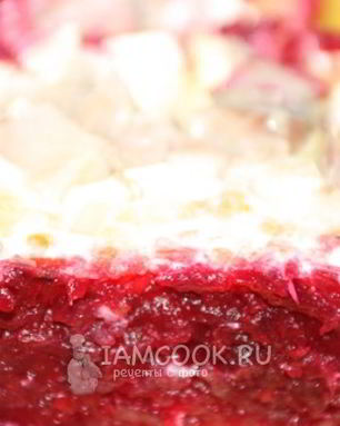 Селедка под шубой рулетом