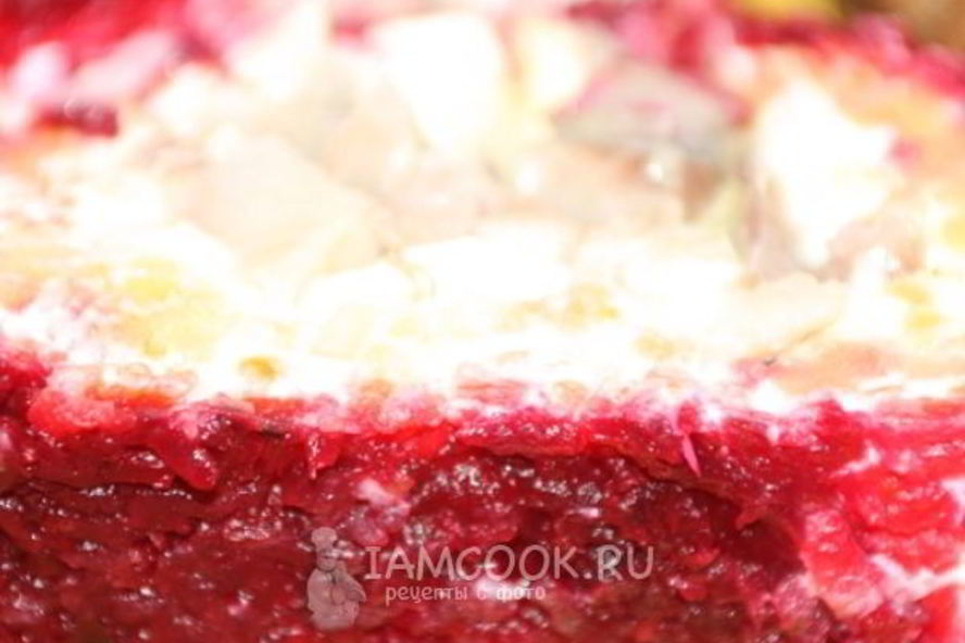 Рецепт селедки под шубой рулетом