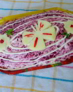 Селедка под свекольной шубой