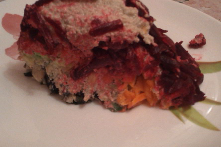 Рецепт вегетарианской сельди под шубой