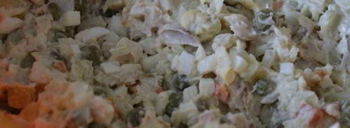 салат рыбный день. Шаг 5