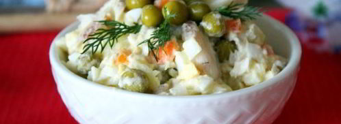 салат рыбный день. Шаг 6