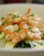 Салат с креветками Вкусный