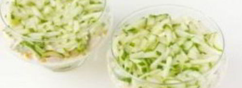 салат с курицей в креманках. Шаг 11