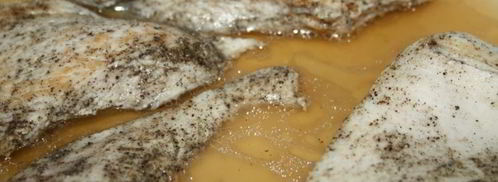 хрустящий салат с индейкой и сухариками лжецезарь. Шаг 5