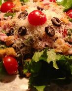 Салат Цезарь Бесхитростный