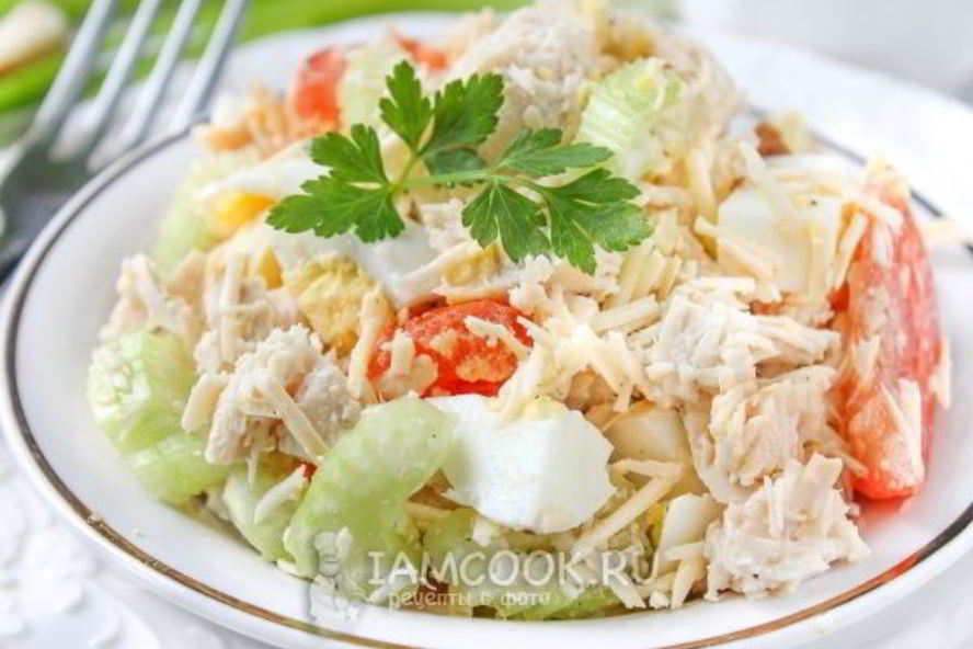 Рецепт салата цезарь по дюкану