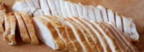 салат цезарь с курицей копченой. Шаг 2