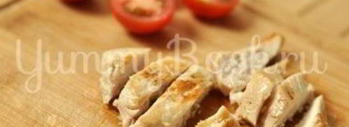 салат цезарь с курицей. Шаг 7