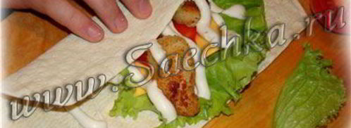 цезарь-ролл. Шаг 4