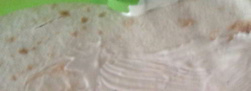 цезарь с чипсами из лаваша. Шаг 2